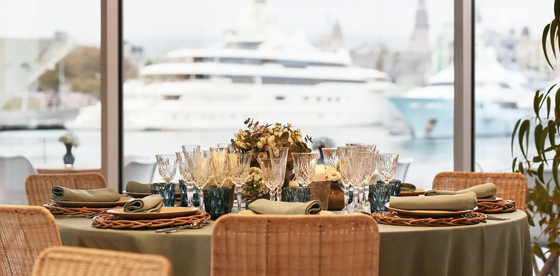 Marina Port Vell en Barcelona